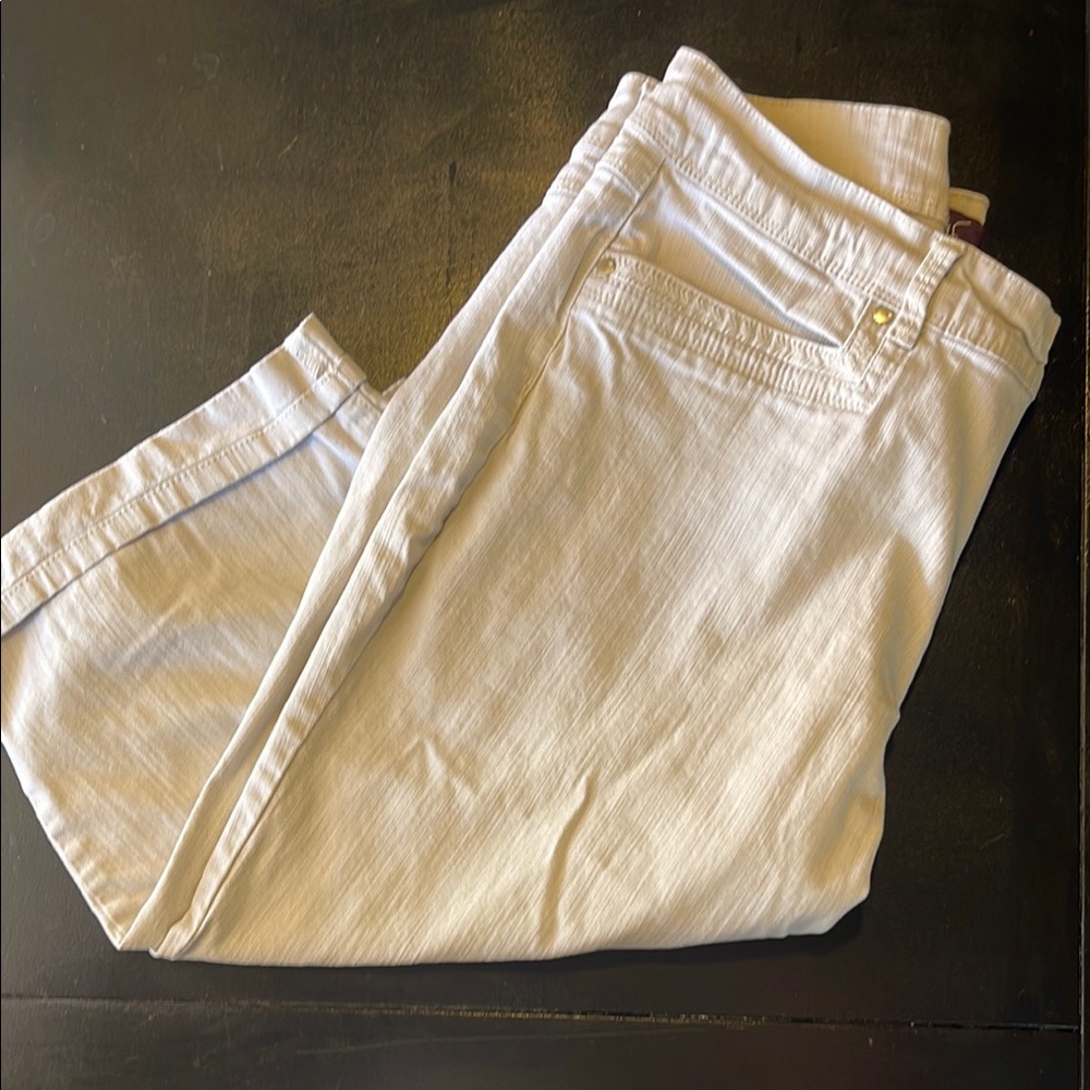 Gloria Vanderbilt Bermuda Shorts Knee-Length Cotton